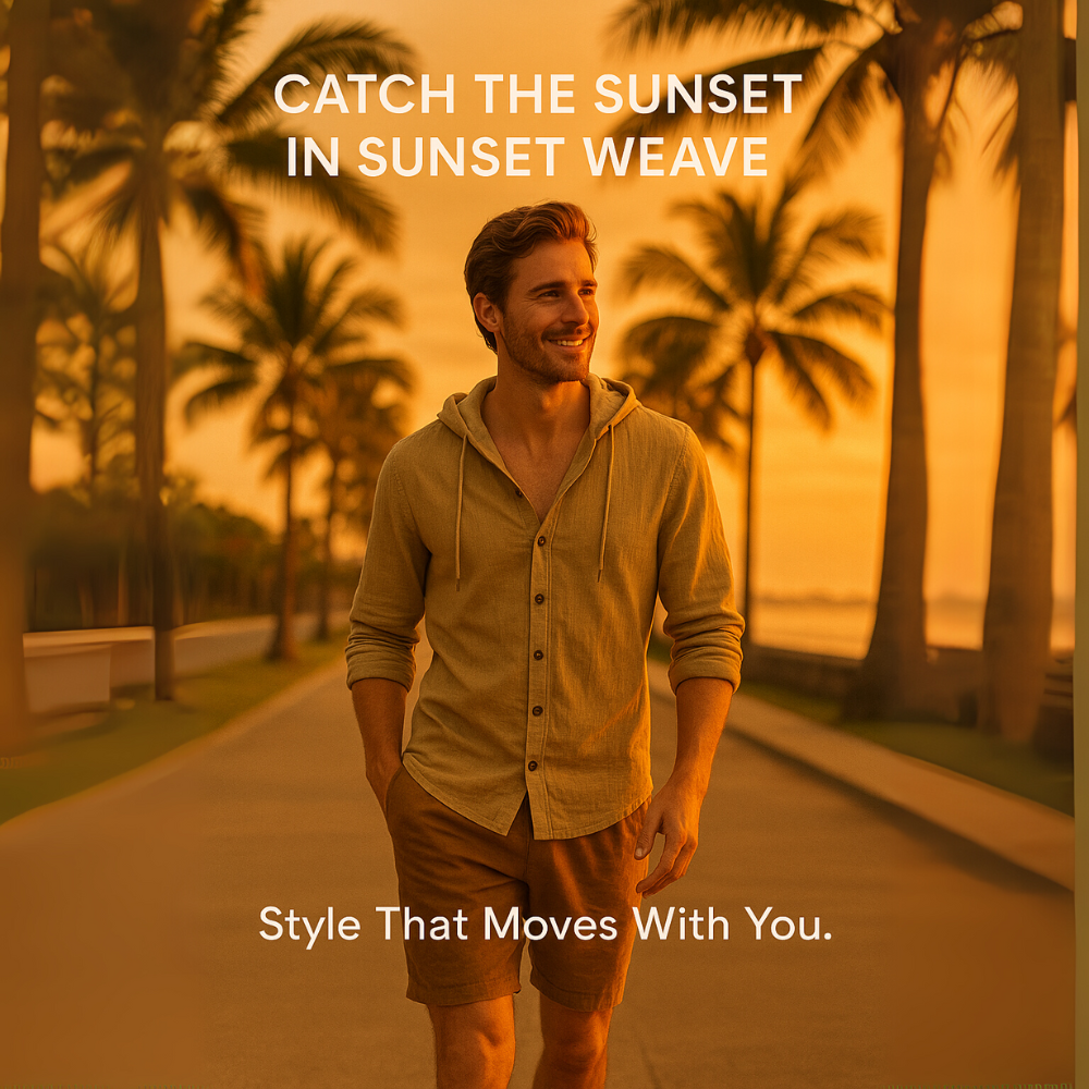 Sunset Weave - Linen Shirt