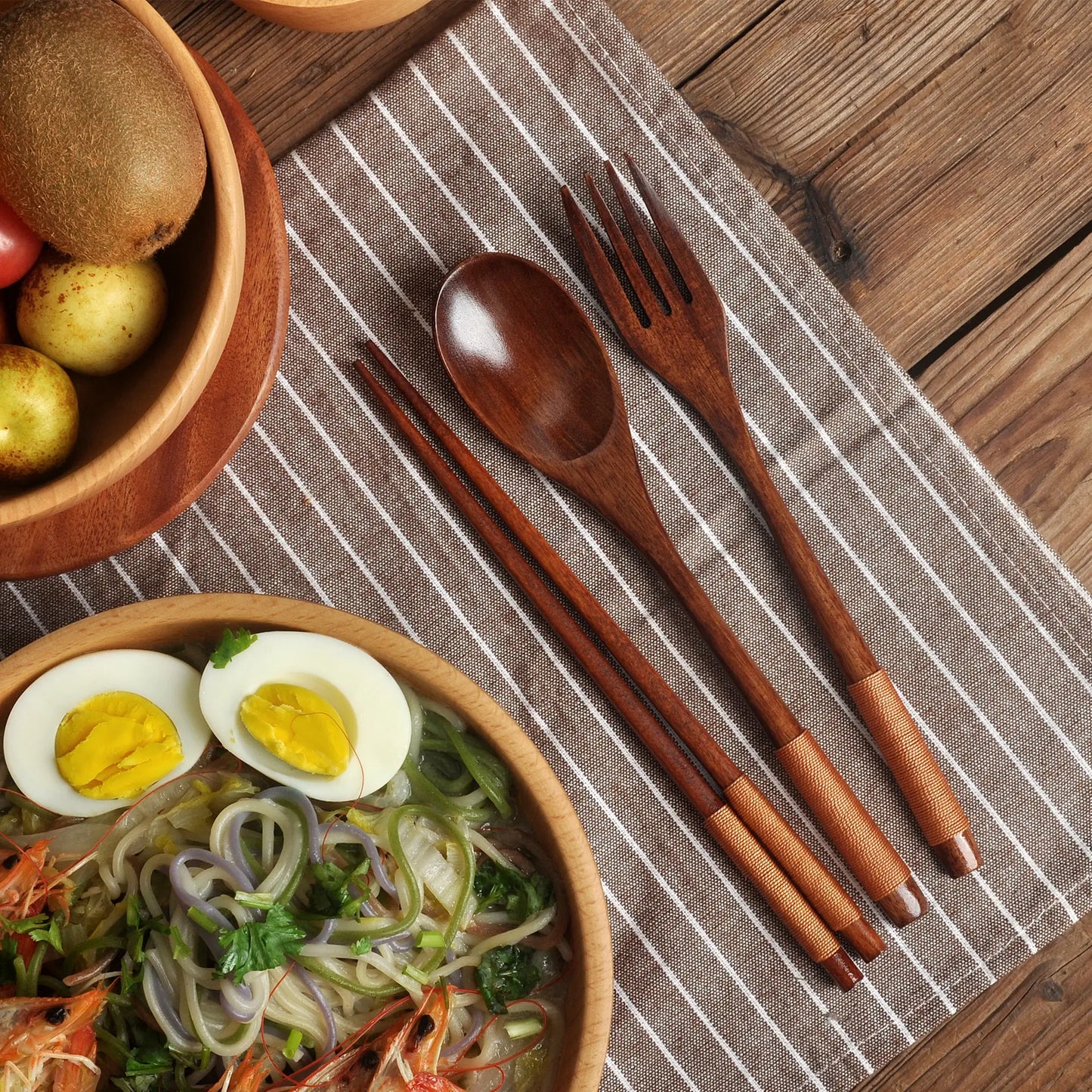 ForestCraft Korean Tableware Set