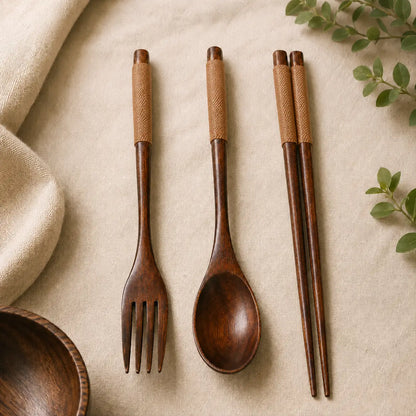 ForestCraft Korean Tableware Set