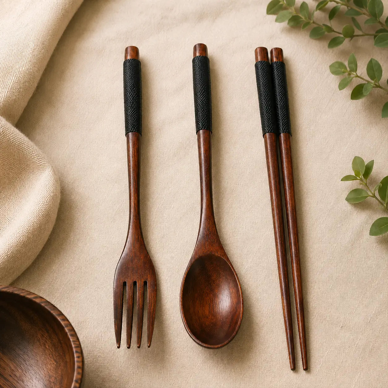 ForestCraft Korean Tableware Set