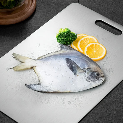 ForestCraft Prep Boards – 3-Piece Stainless Steel Cutting Board Set