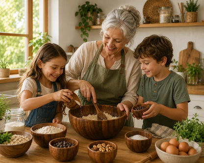 ForestCraft Acacia Serving Bowl