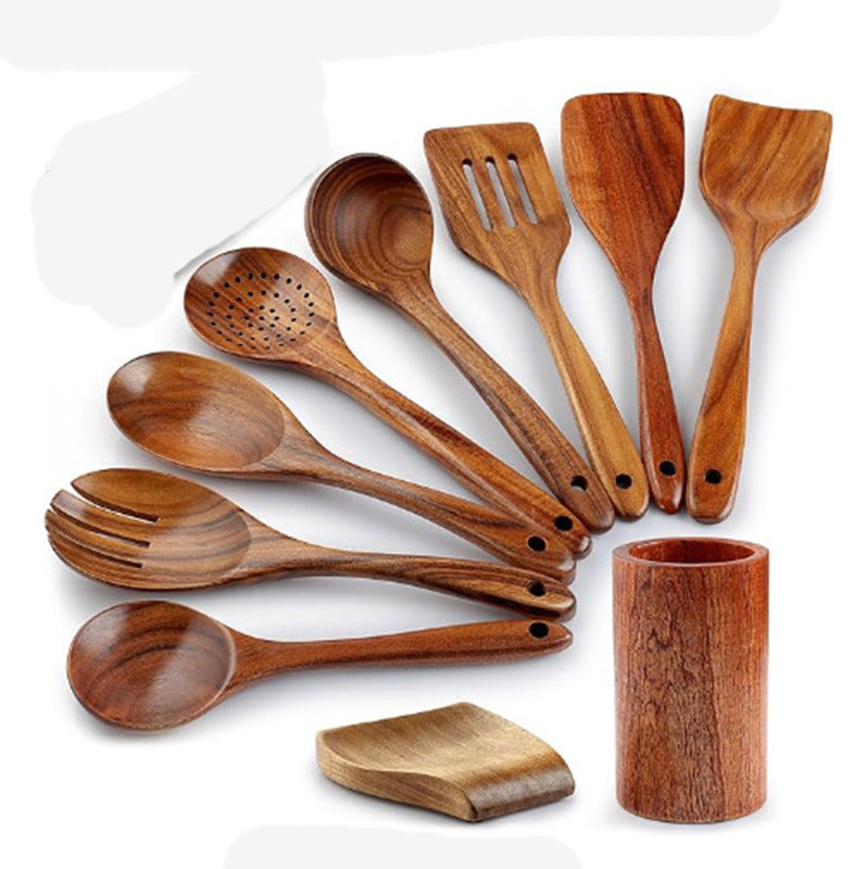 Acacia Small Leaf Utensils