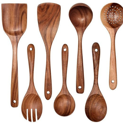 Acacia Small Leaf Utensils
