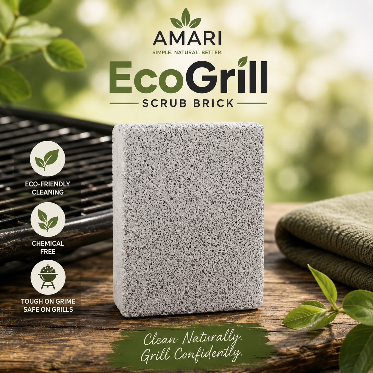 EcoGrill Scrub Brick