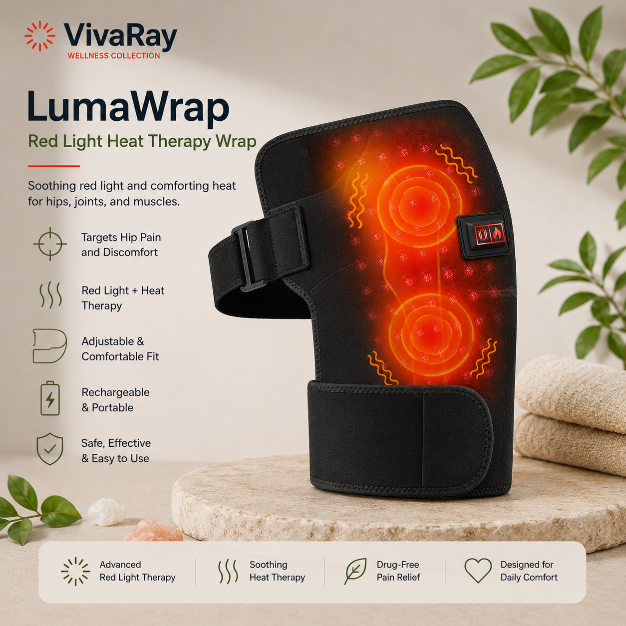 LumaWrap Hip Relief