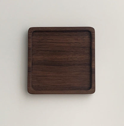 ForestCraft Square Japanese Walnut Coaster